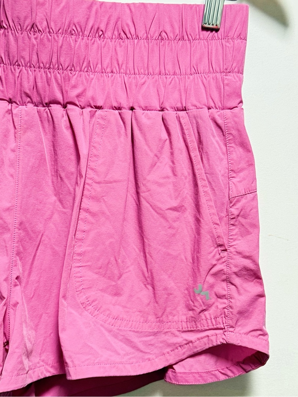 JoyLab Bright Pink High-Waist Athletic Shorts - Picture 2 of 7